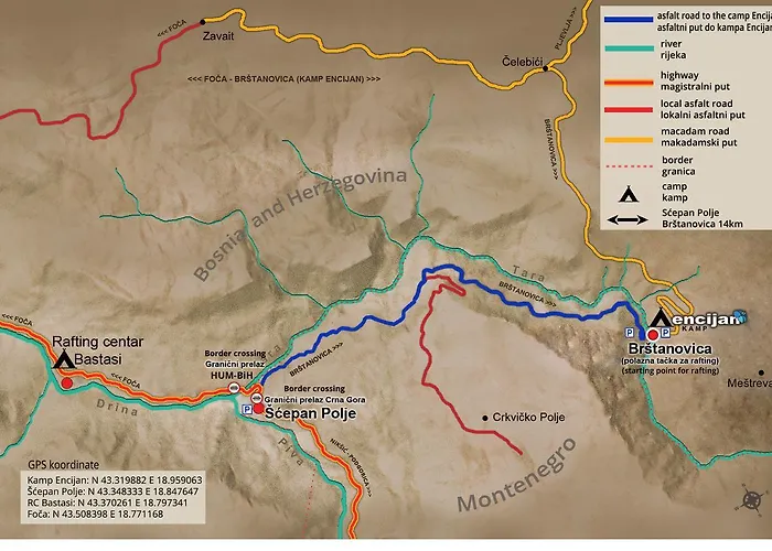 Rafting Camp Encijan 3*